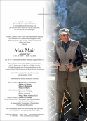 Max Mair